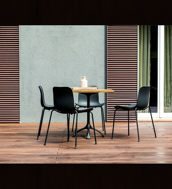 Столик Raw Striped Cafe Table Фото N5